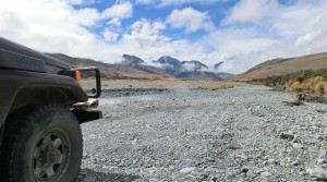 Offroad im Macaulay Valley (Neuseeland)