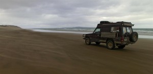 Am Strand bei Dargaville (Neuseeland)