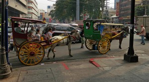 Kalesa Pferdekutsche (Philippinen)