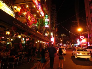 P. Burgos Street in Manila (Philippinen)