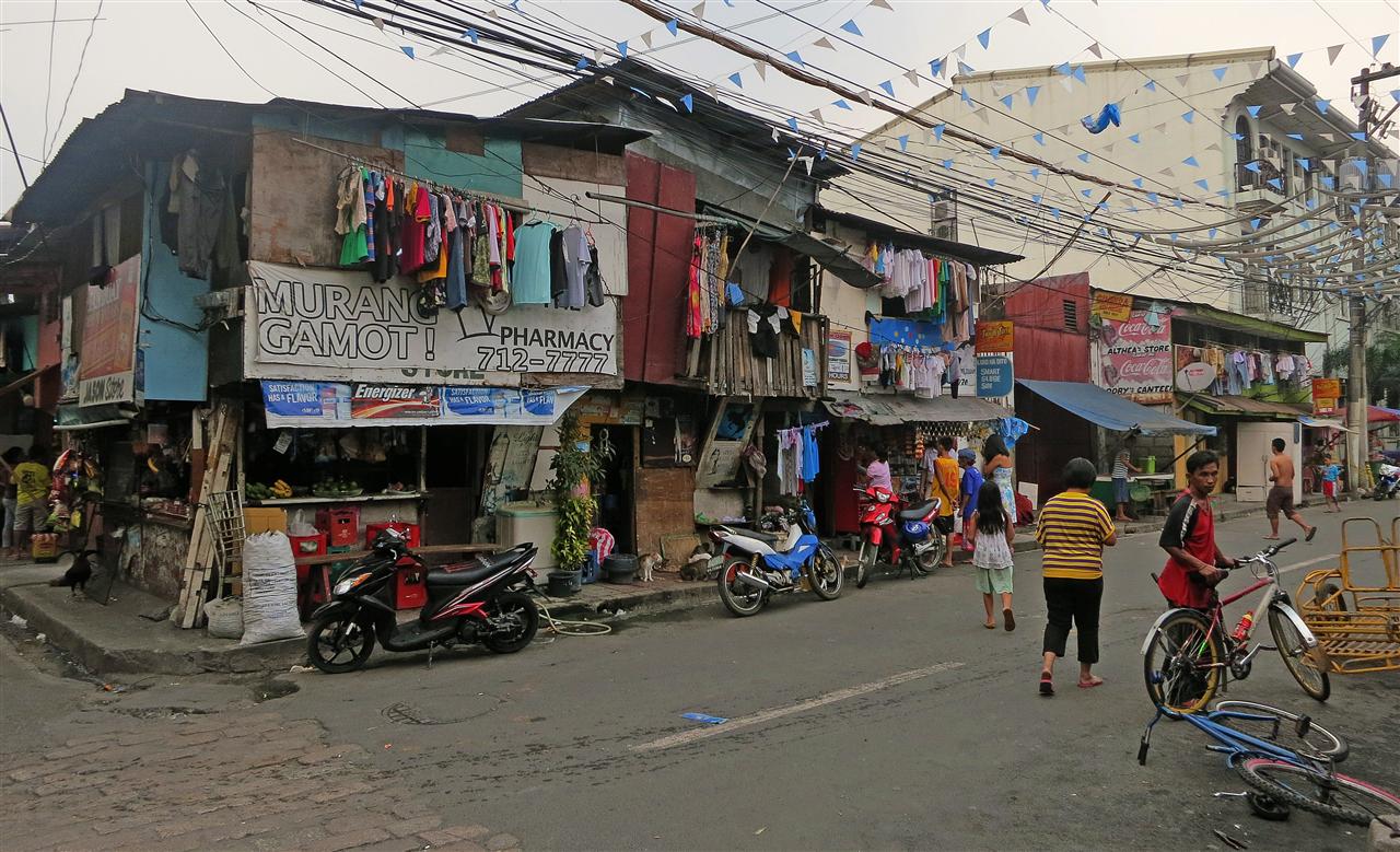 Strassenszene in Manila (Philippinen)