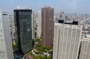 Blick auf Tokyo (Japan)