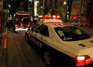 Die Cops in Tokio (Japan)