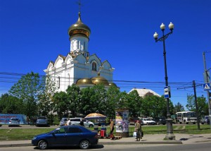 Kathedrale in Khabarovsk (Russland)