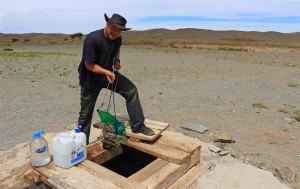 Brunnen in der Gobi (Mongolei)