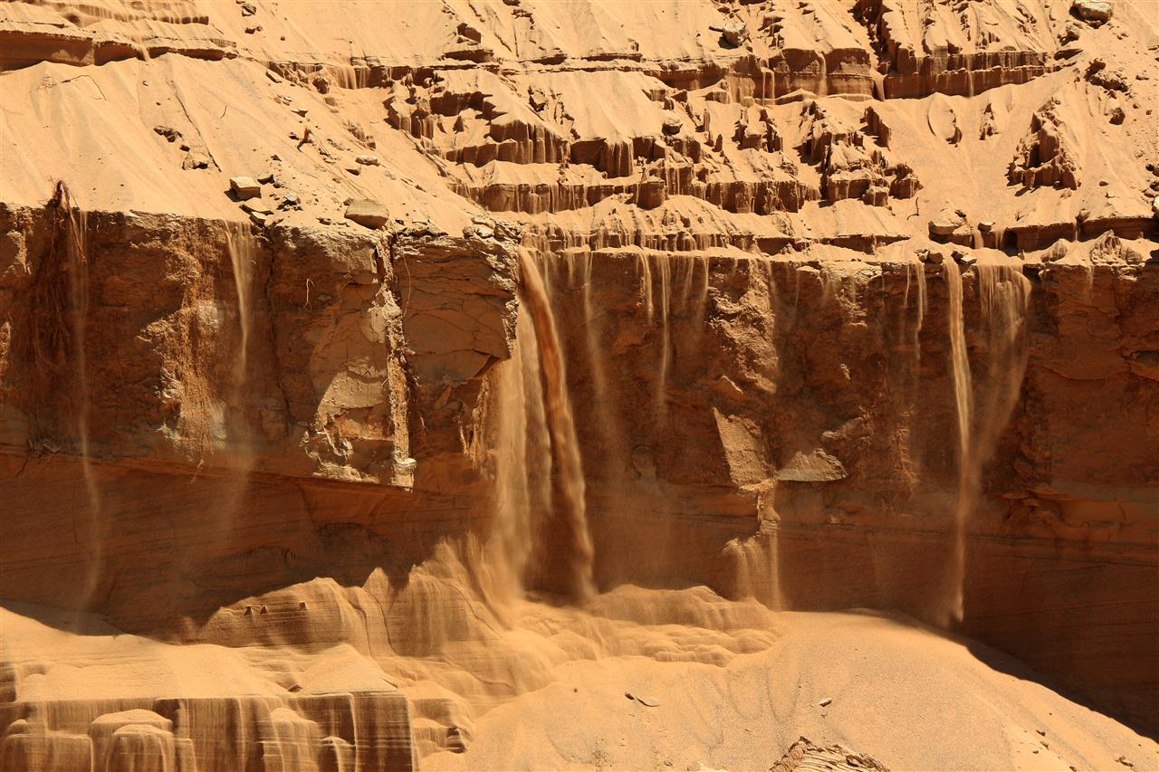 Sandwasserfall (Mongolei)
