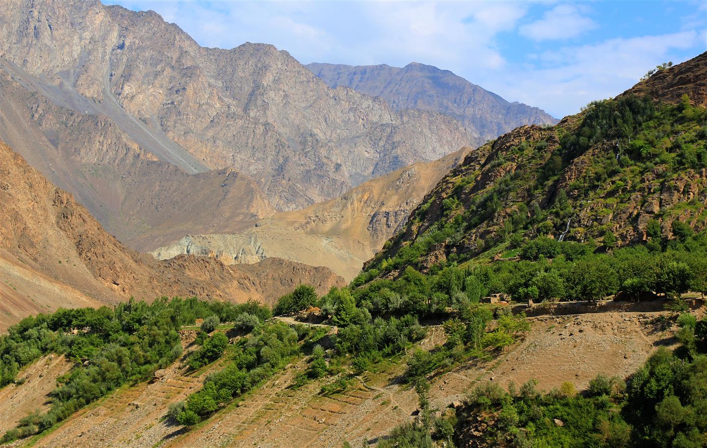 Berglandschaft in Tadschikistan (Tadschikistan)