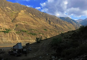 Camping im Panj Tal (Tadschikistan)