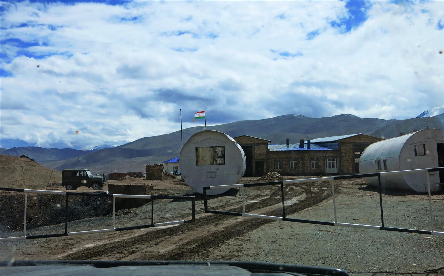 tadschikischer Grenzposten (Tadschikistan)