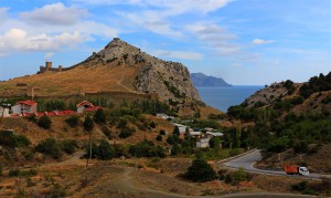 Festung Sudak auf der Krim (Ukraine)